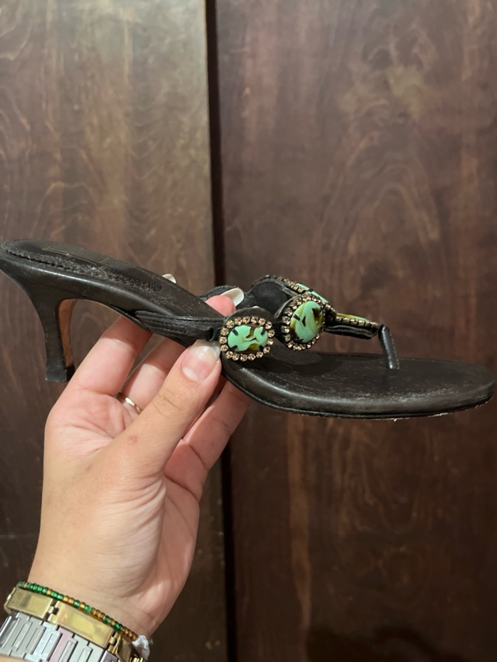 Vintage 6 1/2 Pelle Moda Kitten Heels